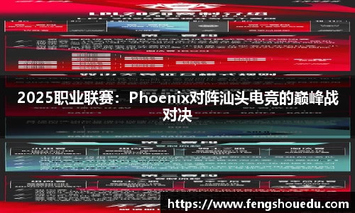 2025职业联赛：Phoenix对阵汕头电竞的巅峰战对决